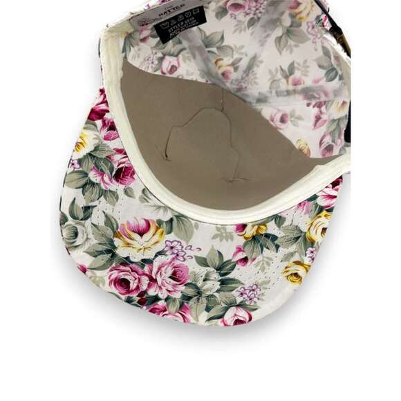 The Hatter Adjustable Floral Hat - Flat Bill - NWT - Picture 6 of 6